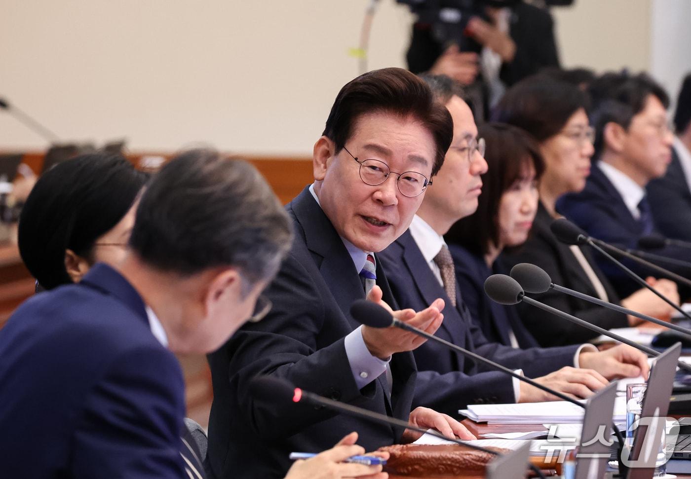 본문 이미지 - 이재명 대통령이 29일 청와대에서 열린 국무회의에서 발언을 하고 있다. 2026.9.29 ⓒ 뉴스1 허경 기자