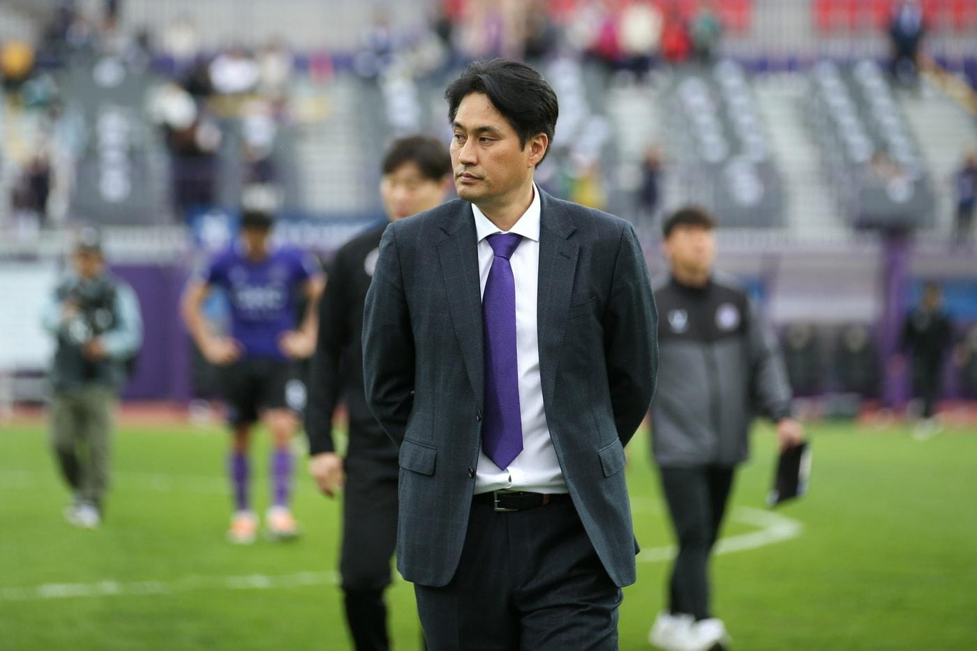 본문 이미지 - 유병훈 FC안양 감독(FC안양 제공. 재판매 및 DB 금지)