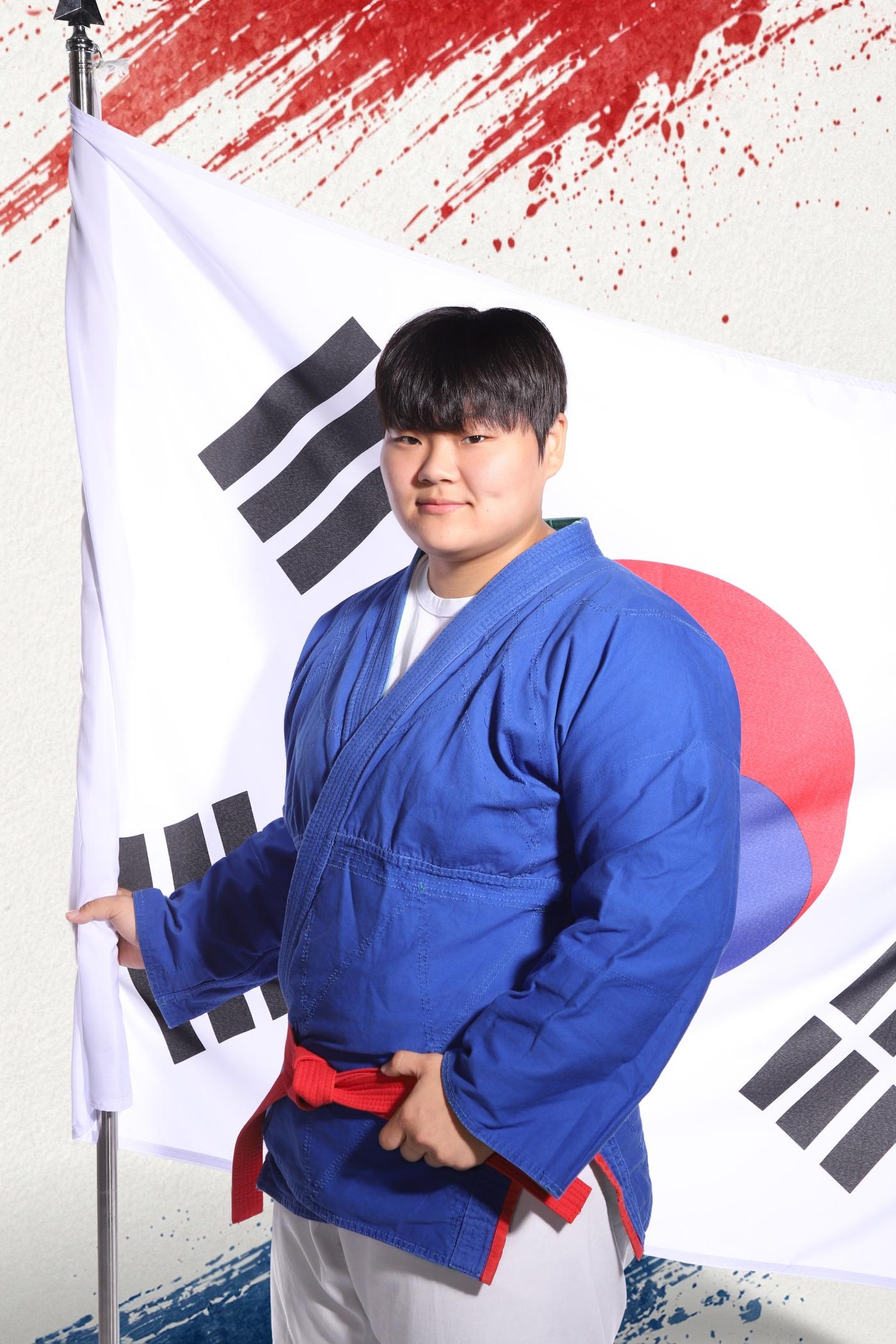 본문 이미지 - 쿠라시 금메달을 획득한 김민영. (대한체육회 제공. 재판매 및 DB 금지)