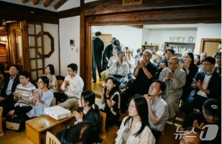본문 이미지 -  한옥관리 아카데미 개막행사 현장 (서울시 제공)
