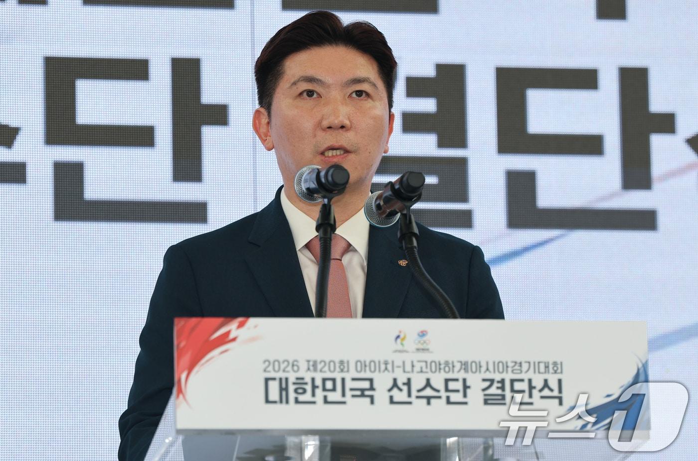 본문 이미지 - 유승민 대한체육회장. ⓒ 뉴스1 김도우 기자