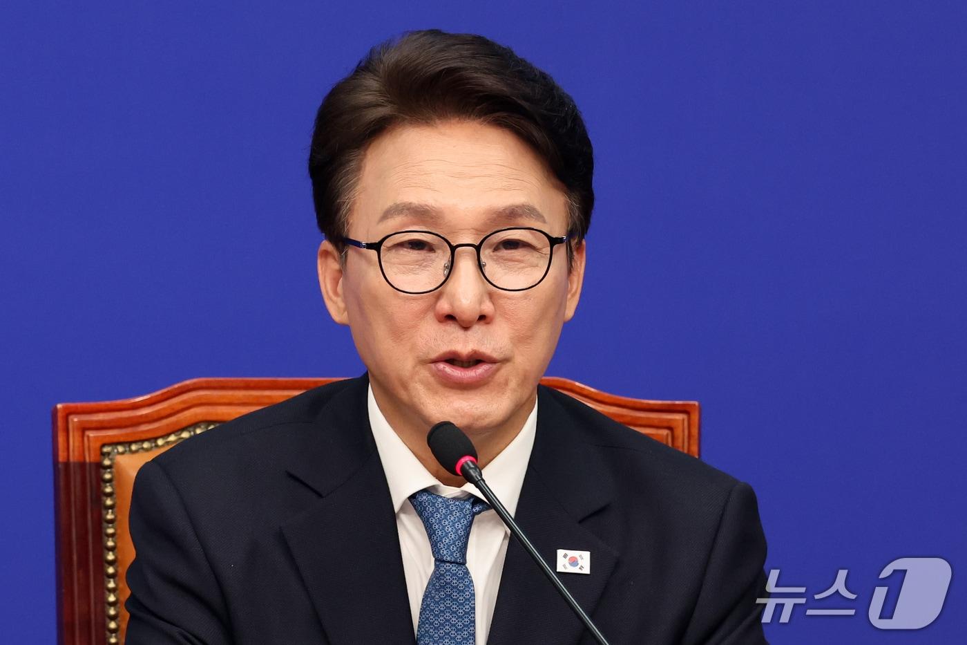 본문 이미지 - 김민석 더불어민주당 대표. ⓒ 뉴스1 황기선 기자