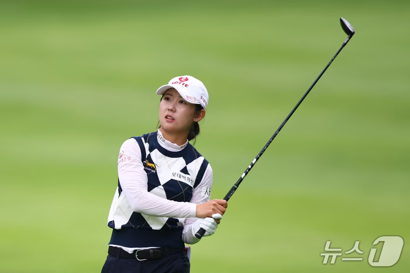 본문 이미지 - LPGA 투어에서 첫 시즌을 보내고 있는 황유민ⓒ AFP=뉴스1