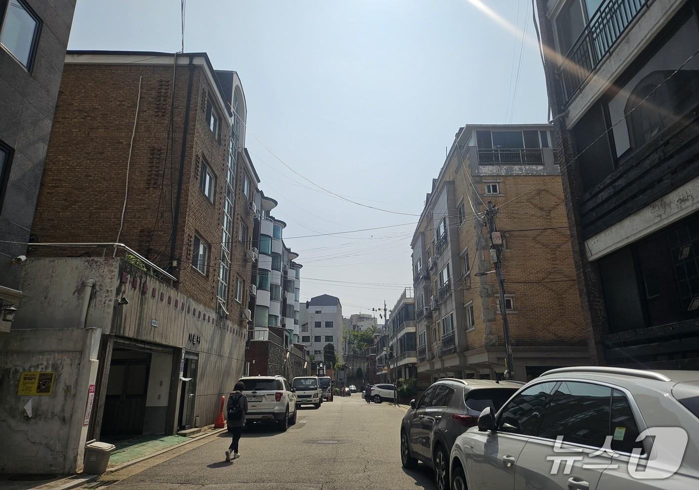 본문 이미지 -  저층 빌라가 많은 효창동 5-291번지 일대. 2026. 09.30. ⓒ 뉴스1 오현주 기자