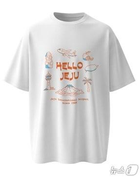 본문 이미지 - 제주공항과 '아일랜드 프로젝트'의 협업 티셔츠.(제주공항 제공 재판매 및 DB 금지.
