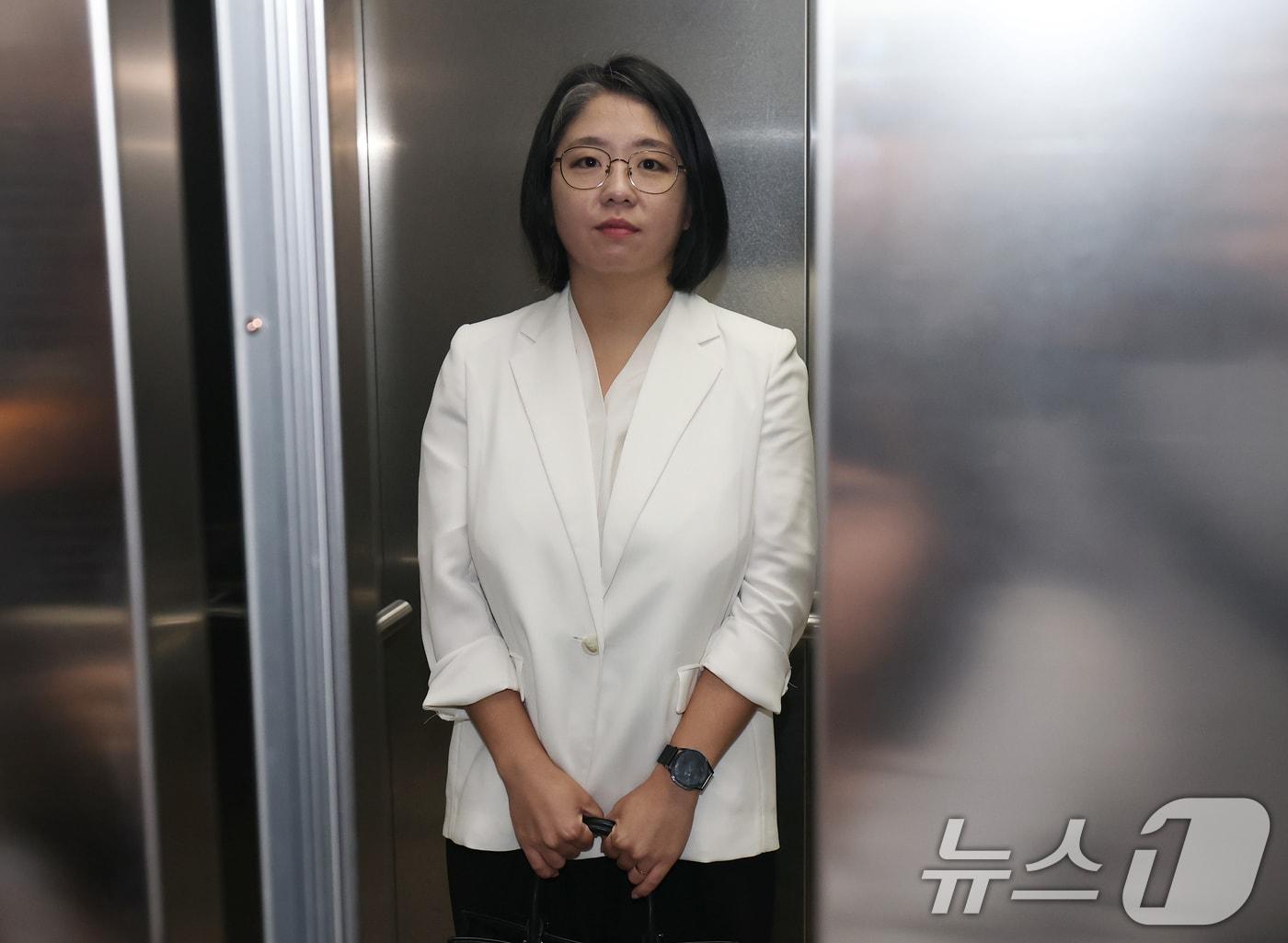 본문 이미지 - 용혜인 성평등가족부 장관 후보자 2026.9.4 ⓒ 뉴스1 오대일 기자