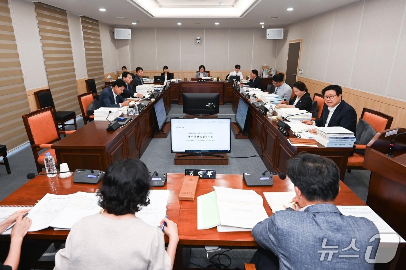 본문 이미지 - 전북 남원시의획 예산결산특별위원회가 3일부터 10일까지 추경예산안 등을 심사한다.(남원시의회 제공. 재판매 및 DB금지)/뉴스1  