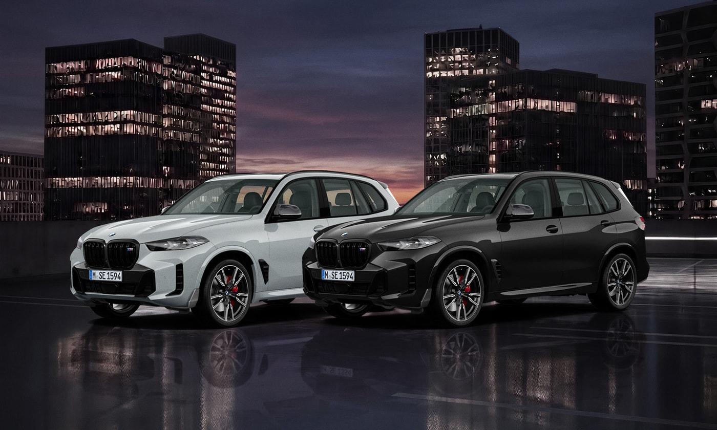 본문 이미지 - BMW 코리아가 9월 온라인 한정판으로 출시한 ''BMW X5 M60i x드라이브(Drive) 프로 M 퍼포먼스 파츠 에디션'의 모습(자료사진. BMW 코리아 제공). 2026.9.4.
