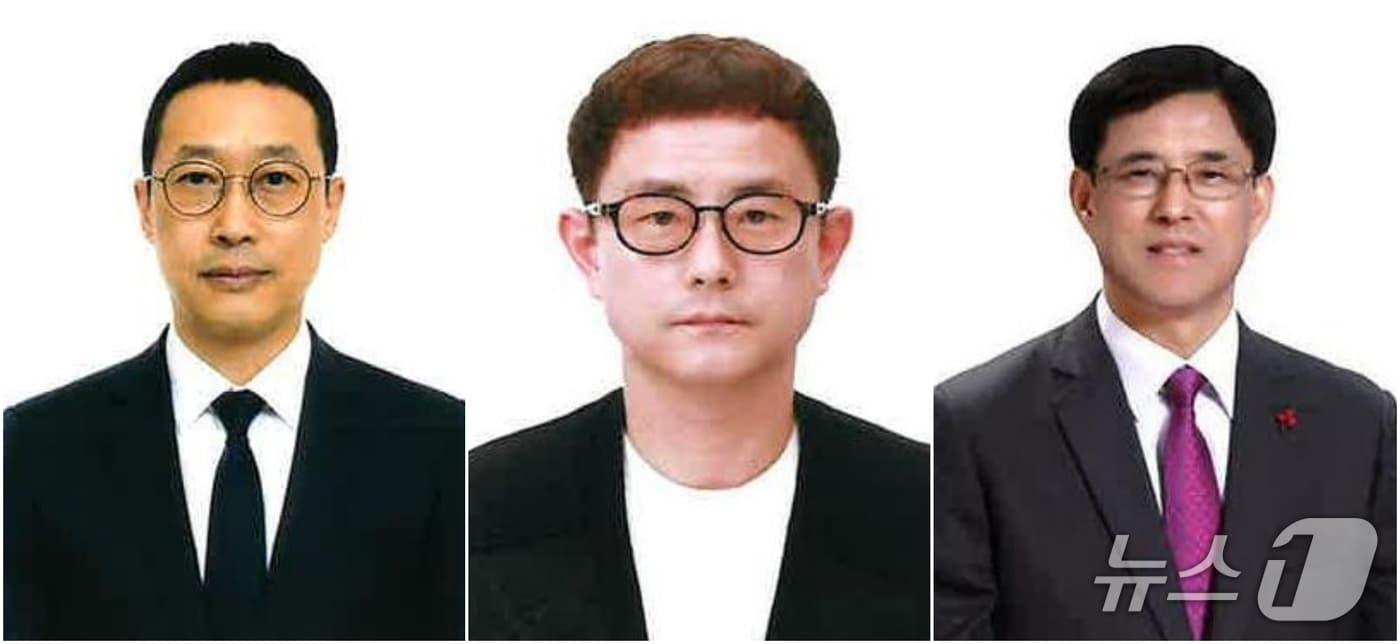 본문 이미지 - '군산 시민의 장' 수상자 (사진 왼쪽부터)문성우, 박정, 박규석 씨./뉴스1