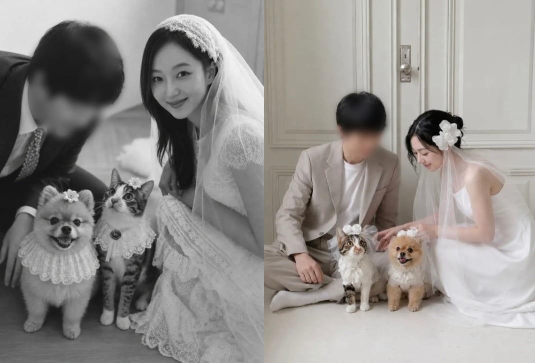 본문 이미지 - 이가희 씨가 생성형 인공지능(AI)로 만든 웨딩 스냅사진. (이가희 씨 제공. 재판매 및 DB금지)