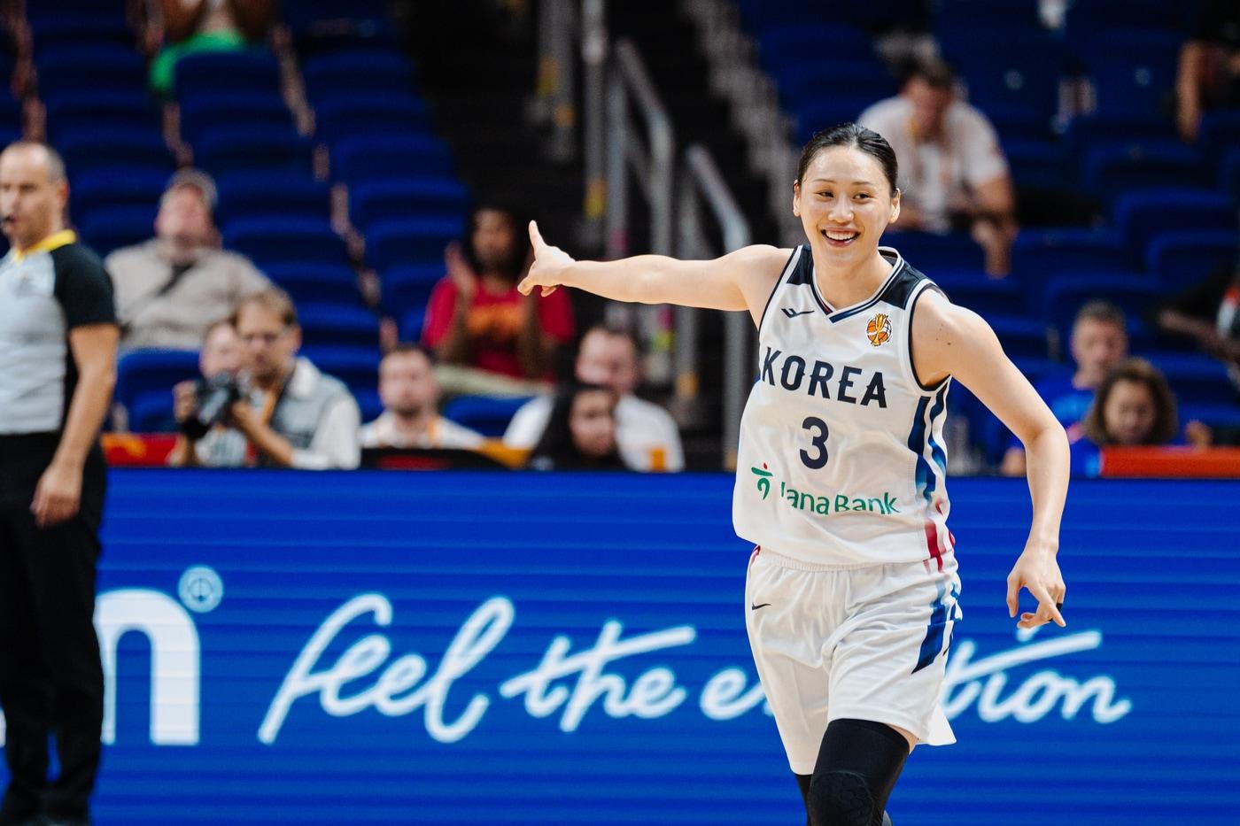 본문 이미지 - 여자농구 대표팀 주장 강이슬.(FIBA 제공)