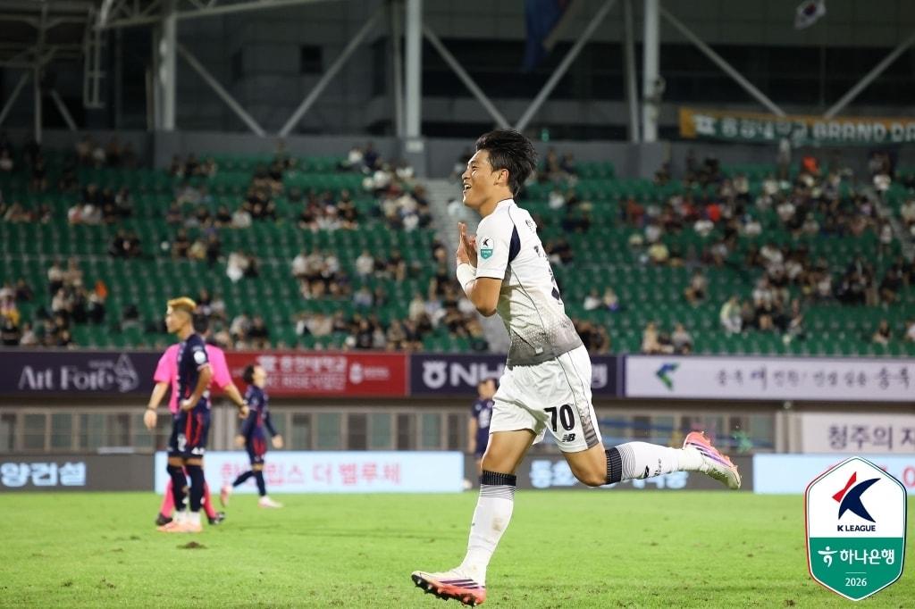본문 이미지 - 서울이랜드FC 안주완. (한국프로축구연맹 제공)