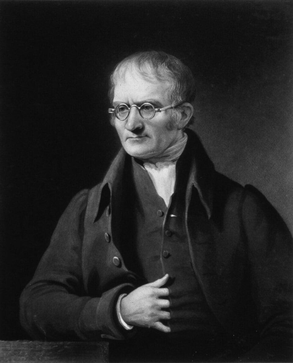 본문 이미지 - 존 돌턴 (출처: Charles Turner, 1834, Public domain, via Wikimedia Commons)