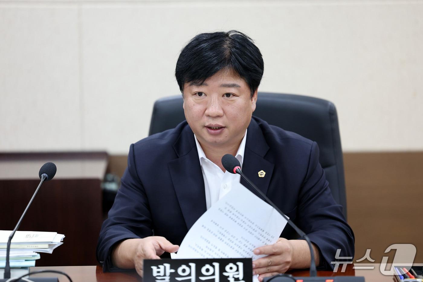 본문 이미지 - 더불어민주당 황규진 인천시의원.(인천시의회 제공. 재배포 및 DB금지)2026.9.6/뉴스1