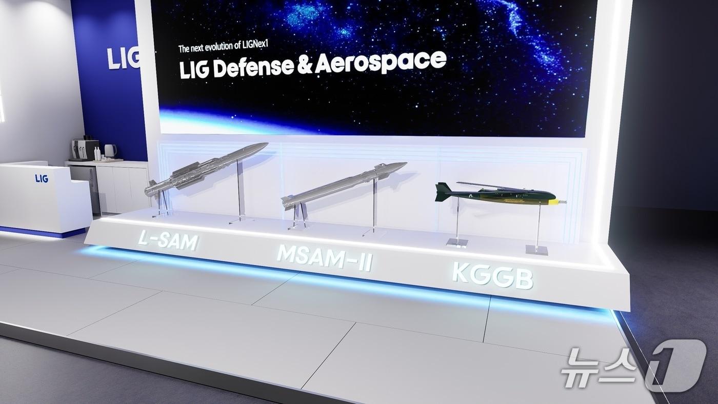 본문 이미지 - LIG 디펜스앤에어로스페이스(LIG D&A)의 폴란드 방산 전시회 MSPO 2026 부스(LIG D&A 제공)