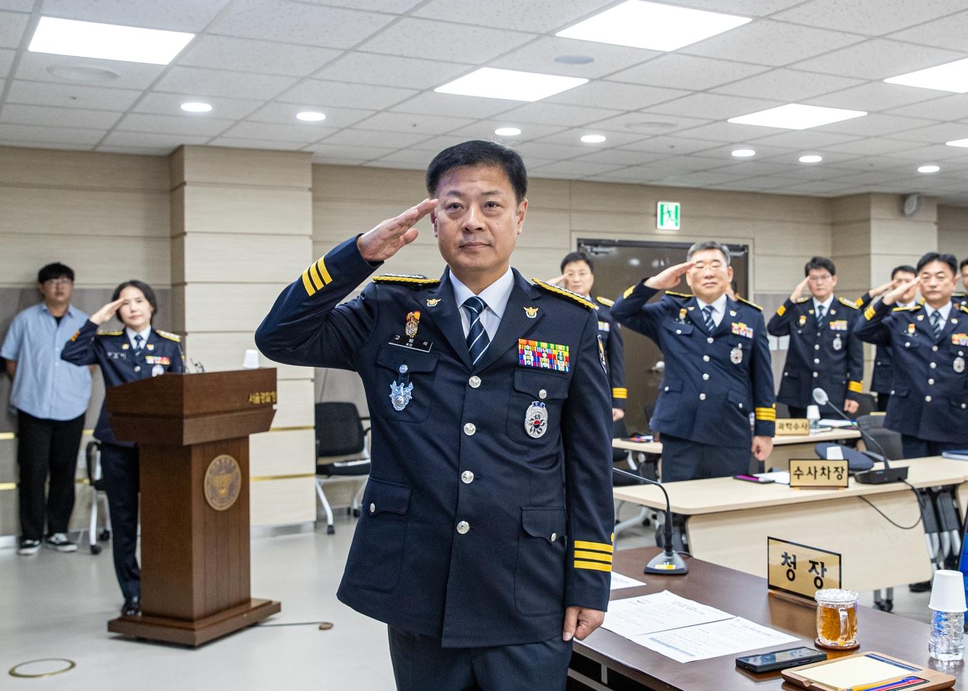 본문 이미지 - 고범석 서울경찰청장.(서울청 제공)