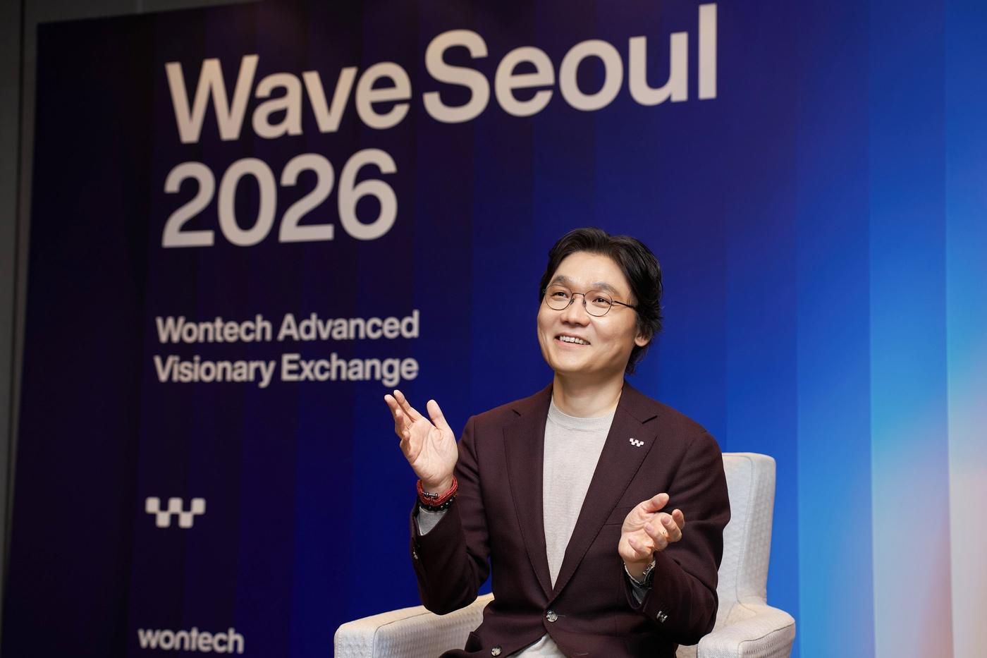 본문 이미지 - 김창영 원텍 부사장이 지난 5일 서울 광진구 워커힐호텔에서 뉴스1과 인터뷰하고 있다 (원텍 제공)
