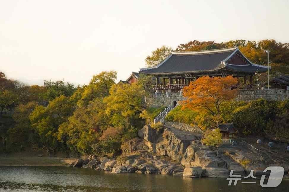 본문 이미지 - 진주 남강 촉석루 일원 (제공=국가유산청)/뉴스1