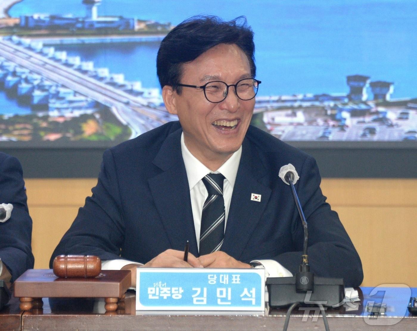본문 이미지 - 김민석 더불어민주당 대표. ⓒ 뉴스1 유경석 기자