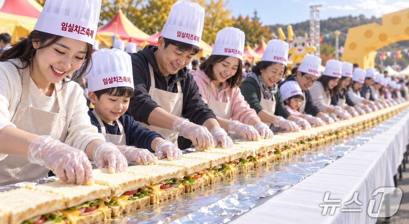 본문 이미지 - 전북 임실군이 오는 10월 8~11일 열리는 '임실N치즈축제' 개막식을 임실읍에서 개최한다.(임실군제공. 재판매 및 DB금지)2026.9.2/뉴스1 