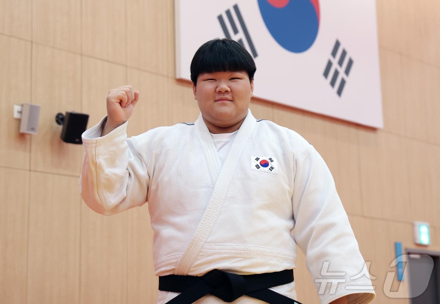 본문 이미지 - 유도 대표팀 이현지. ⓒ 뉴스1 김민지 기자