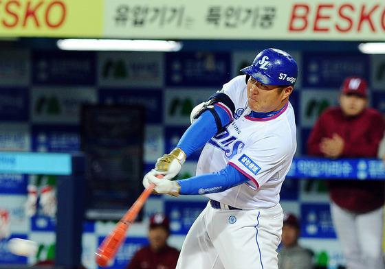 '우승 청부사' 최형우가 돌아왔다…삼성, '왕좌'의 게임 본격 가동