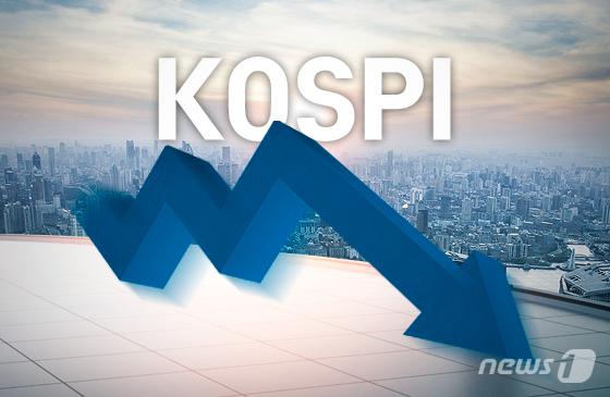 코스피,  0.48% 하락한 5583.25 마감…코스닥 1.02%↑(2보)