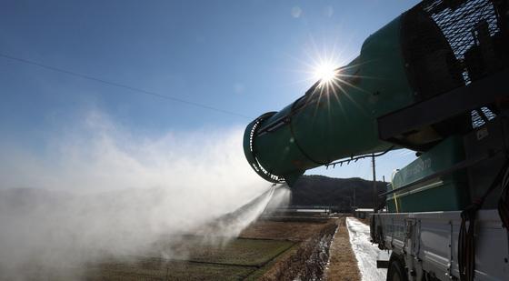 구미 지산샛강 큰고니서 고병원성 조류 인플루엔자 검출