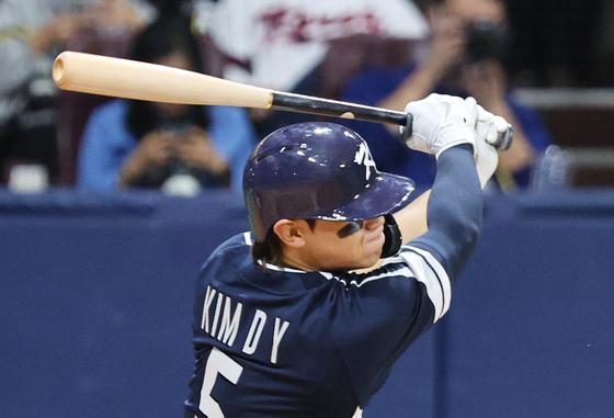 치고 달리고 넘기고…리드오프 김도영, 류지현호 타선 '기폭제'[WBC]