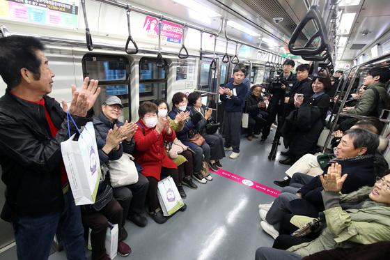 대구도시철도 1호선 하양 연장선 개통 1년…누적 이용객 200만명 돌파