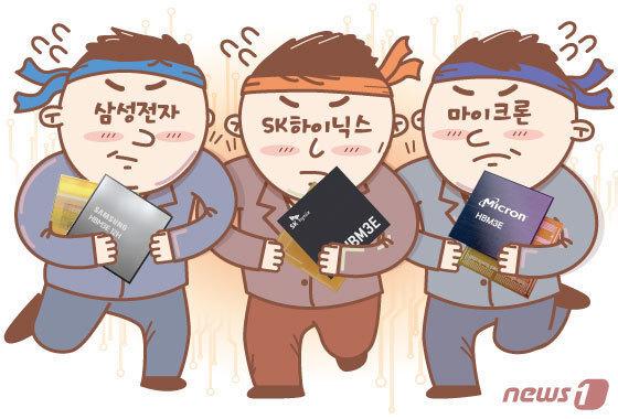 HBM '왕좌의 게임'…삼성·하닉·마이크론, 캐파 확보 사활