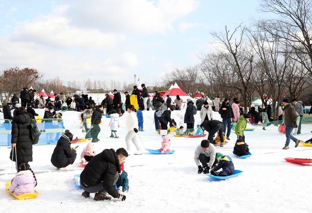 대전 유성구 30일 눈썰매장 개장…키즈파크 신설