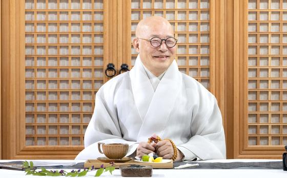 진우스님, 조계종 총무원장 연임 도전 공식 선언…"한국불교 새 100년 열 것"