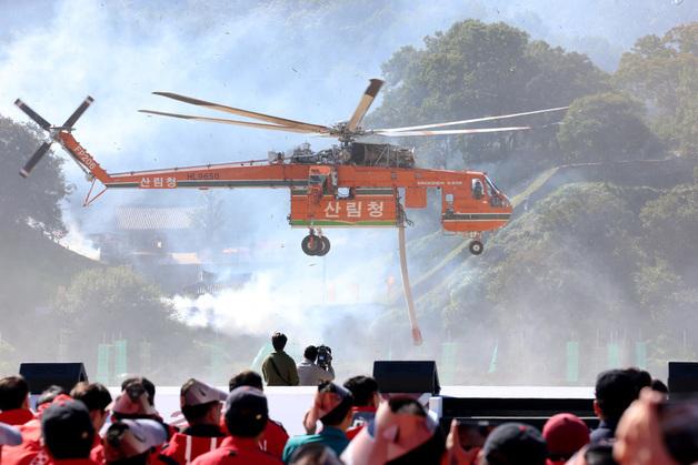[뉴스1 PICK]이재명 정부 첫 산불진화 통합훈련 진행