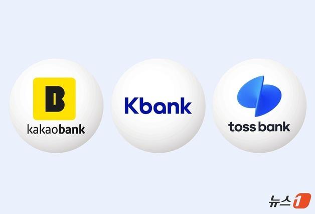 인뱅 3사, 지난해 4분기 중·저신용대출 비중 30% 상회