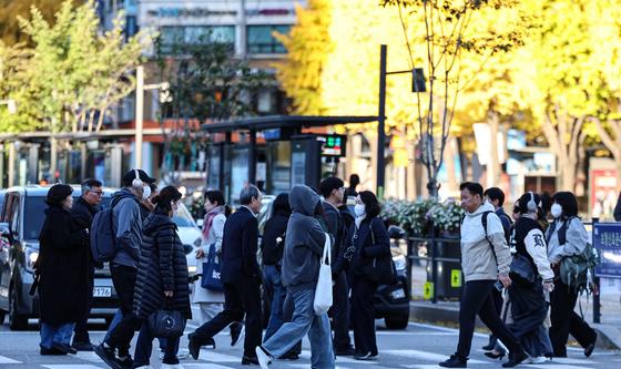 추위 찾아온 출근길