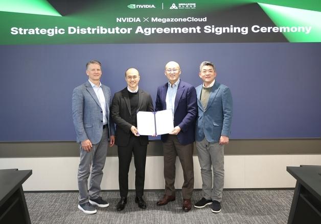 "설계·운영 전과정"…메가존클라우드, 엔비디아와 韓 총판 계약