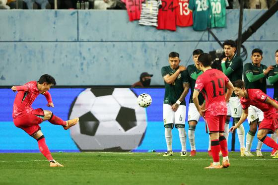 손흥민 볼리비아전 환상 프리킥, '2025 KFA 올해의 골' 선정