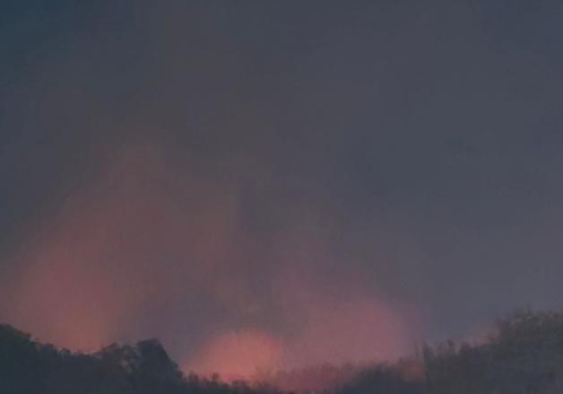 천안 유량동 야산서 불…산림당국 진화 중