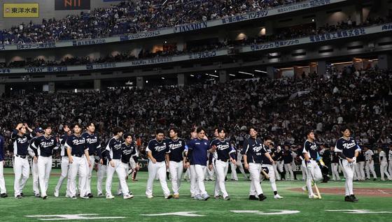 [뉴스1 PICK]마운드 붕괴로 역전패, 한일전 10연패 수렁에 빠진 야구 대표팀
