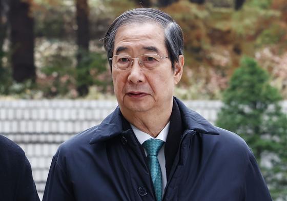  [뉴스1 PICK] '내란 혐의' 한덕수 전 총리, 피고인 신문