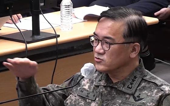 '평양 무인기 작전' 여인형 구속영장 심문 2시간 만에 종료(종합)