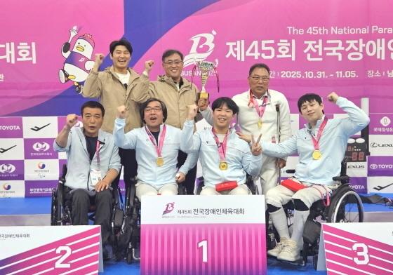 "선수들 잘 싸웠다" 전북 전국장애인체전 14위…127개 메달 획득