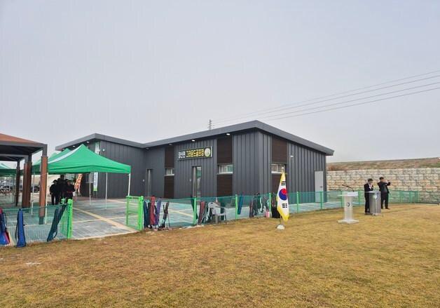 영동군 양산그라운드골프장 개장…"체육·문화 공간"