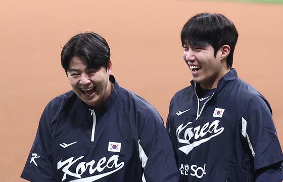 '체코전 무안타' 노시환, 한일전 4번 중책…리드오프 신민재