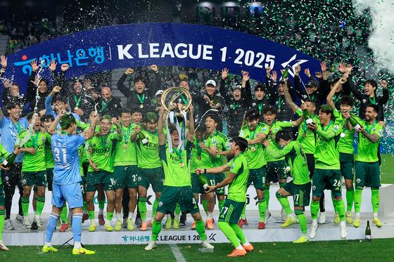 전북현대, K리그1 통산 10번째 우승