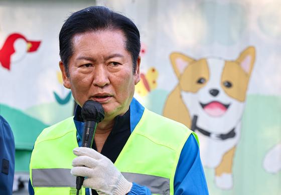 [뉴스1 PICK]정청래 "취임 100일 큰 의미 없어···말보다 일하러 왔다"