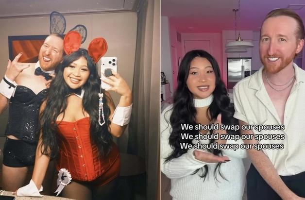 10년간 제3자와 성관계 허용한 커플 "정해진 장소에서, 목 위 스킨십 금지"