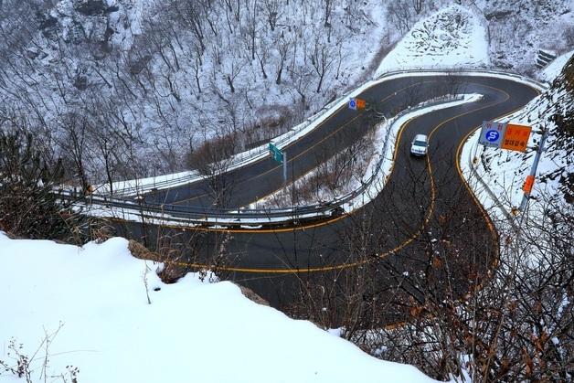 강원북부산지·중부산지, 대설주의보 발효…최대 8㎝
