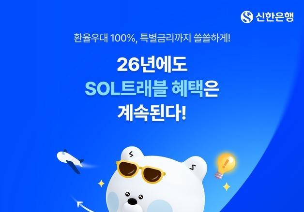 신한은행, 트래블카드 가입자 270만명 돌파…환율 우대 내년까지